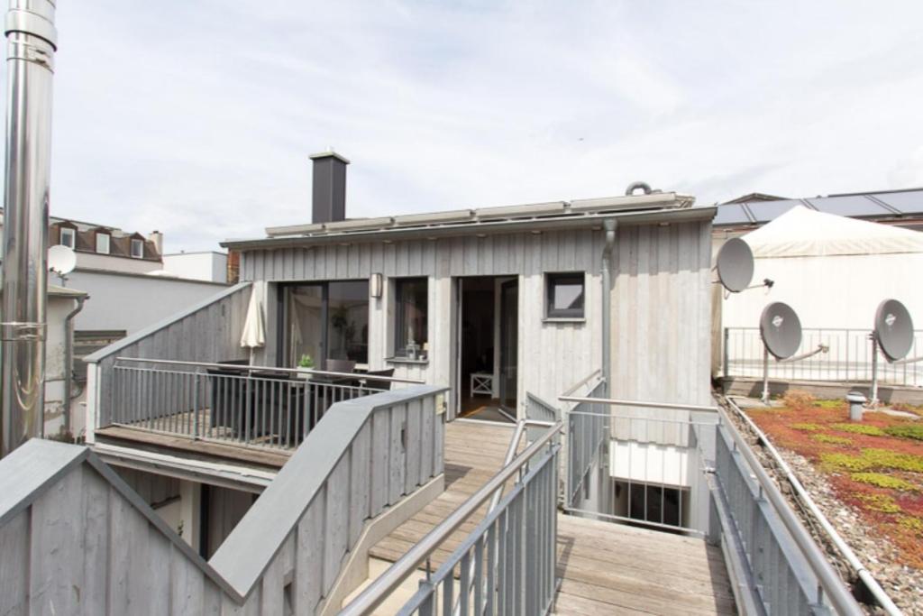 Μπαλκόνι ή βεράντα στο Sailorlodge - Versteck am Strom