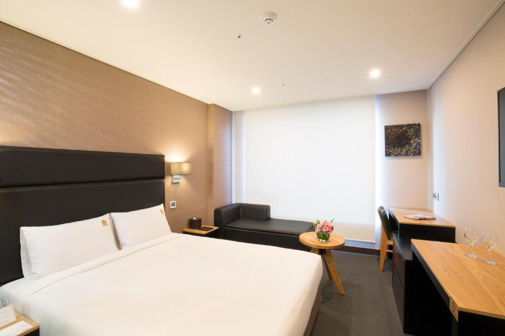 TV a/nebo společenská místnost v ubytování Benikea Hotel Haeundae