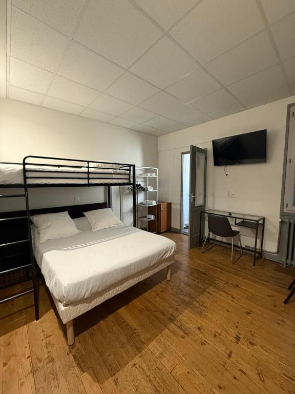 Postel nebo postele na pokoji v ubytování Hotel Relais Sud