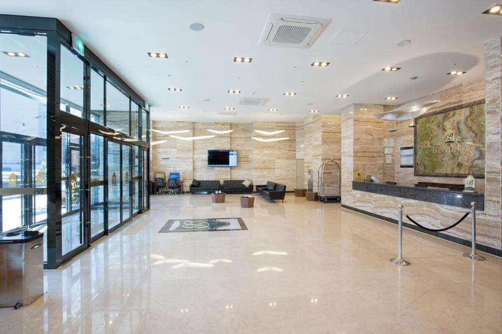 TV a/nebo společenská místnost v ubytování Benikea Hotel Haeundae
