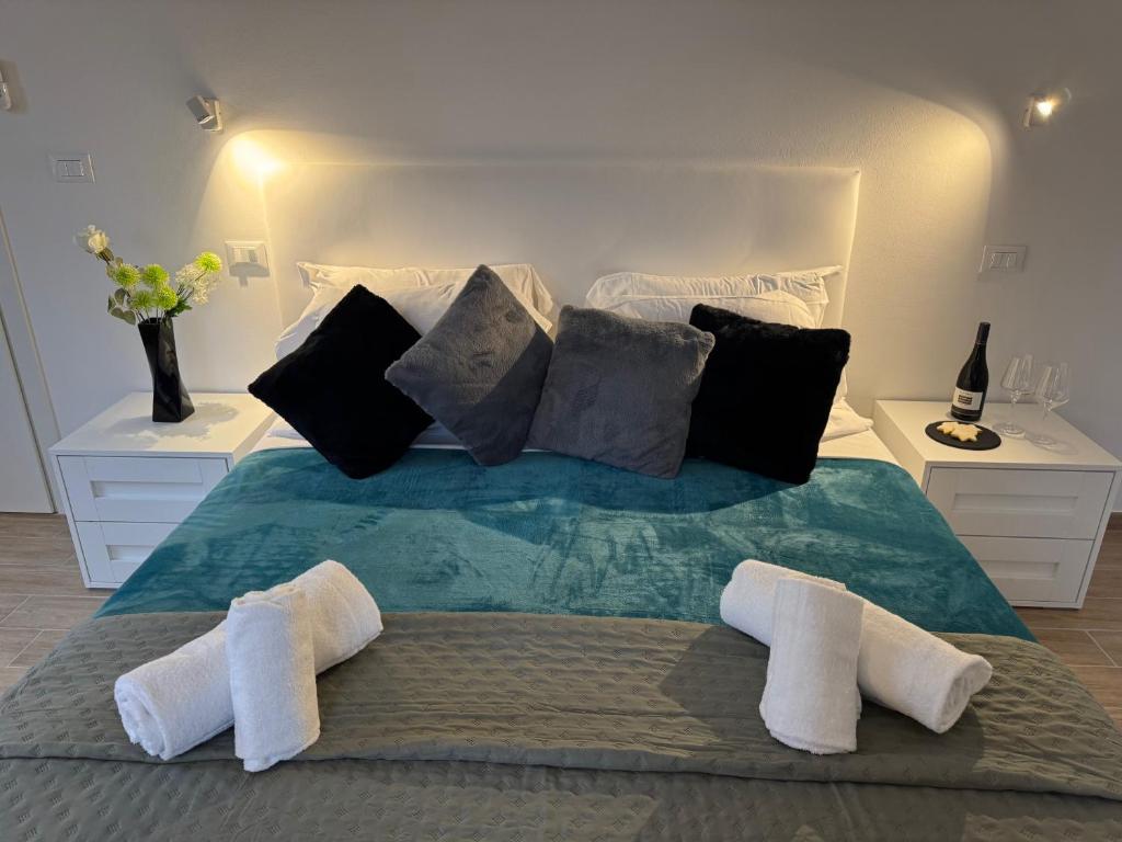 Posezení v ubytování Albergo Tenco by Bottega