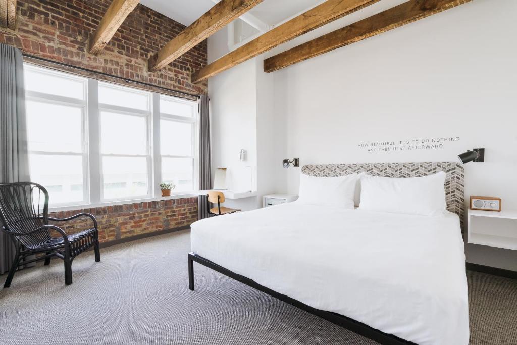 Postel nebo postele na pokoji v ubytování Hotel Hive