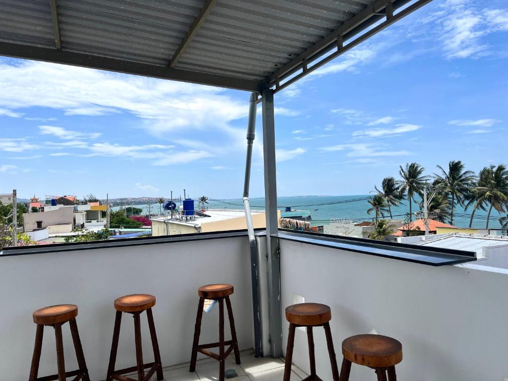 Cảnh biển hoặc tầm nhìn ra biển từ nhà khách