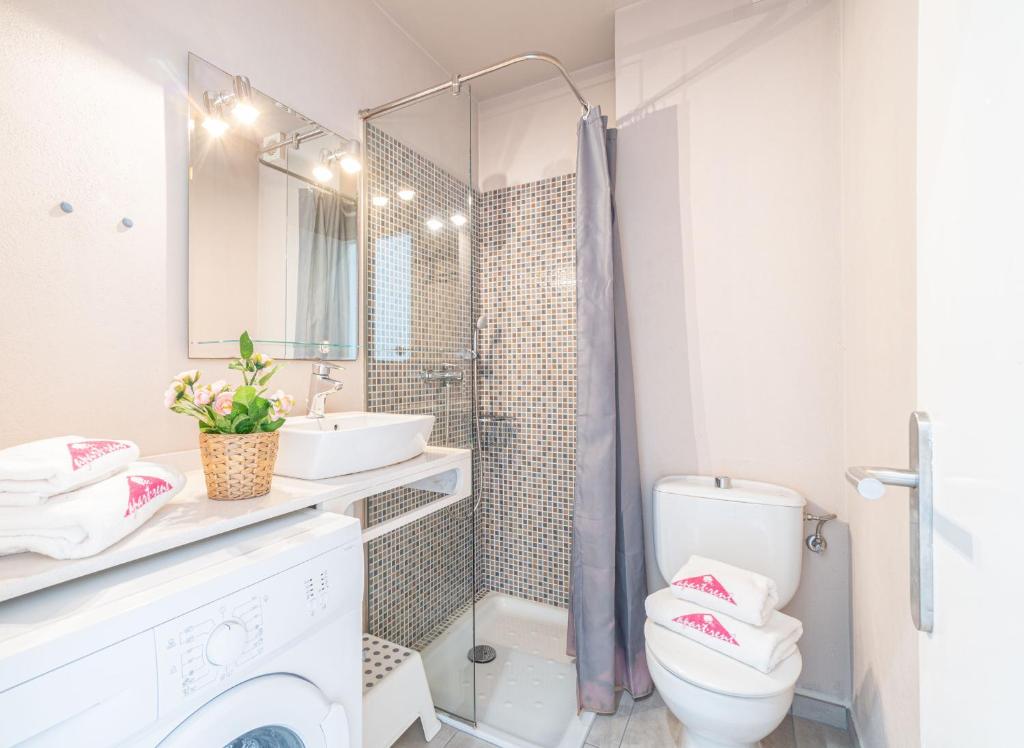 Kúpeľňa v ubytovaní Apart-rent Apartament Bahia 0023