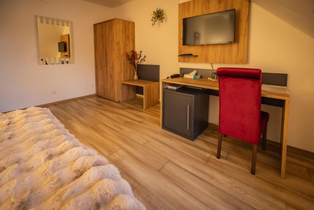 Köök või kööginurk majutusasutuses Resort Nová Včelnice