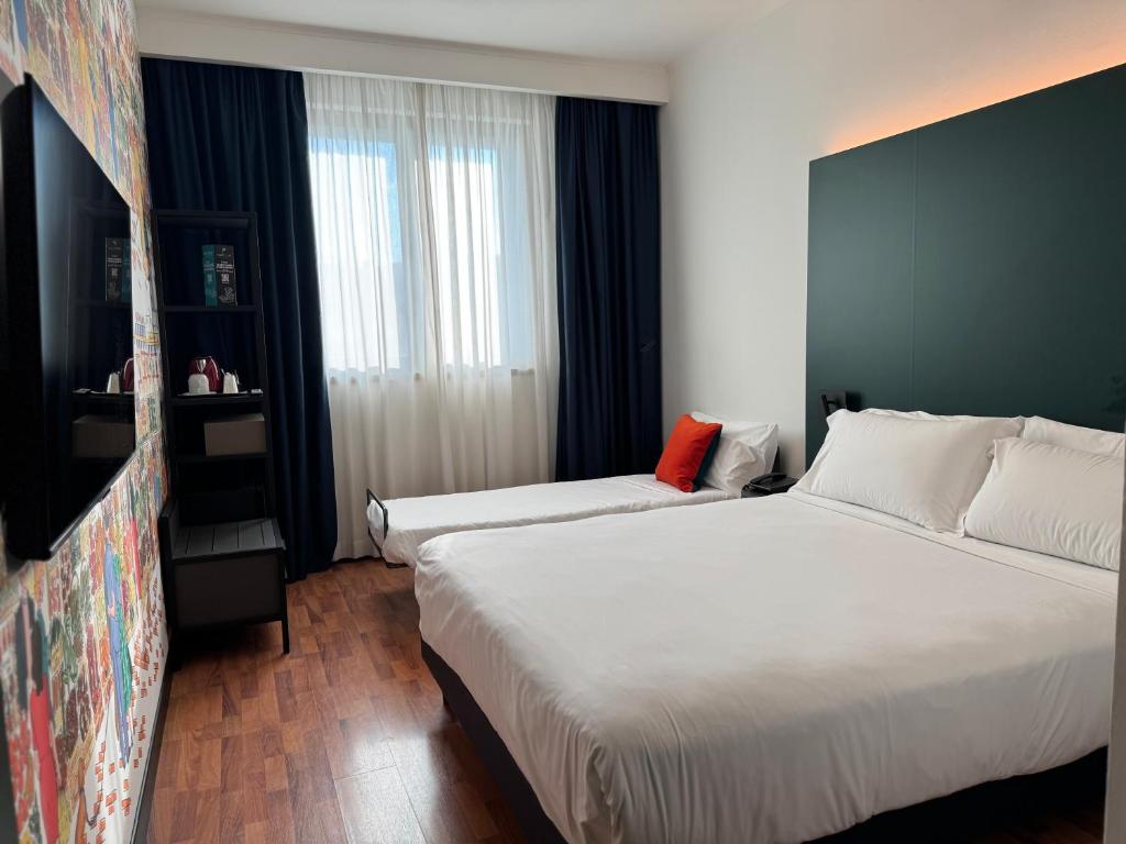 Posteľ alebo postele v izbe v ubytovaní Mitico Hotel & Natural Spa
