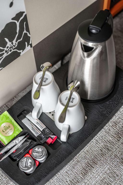 Set per la preparazione di tè e caffè presso pentahotel Eisenach