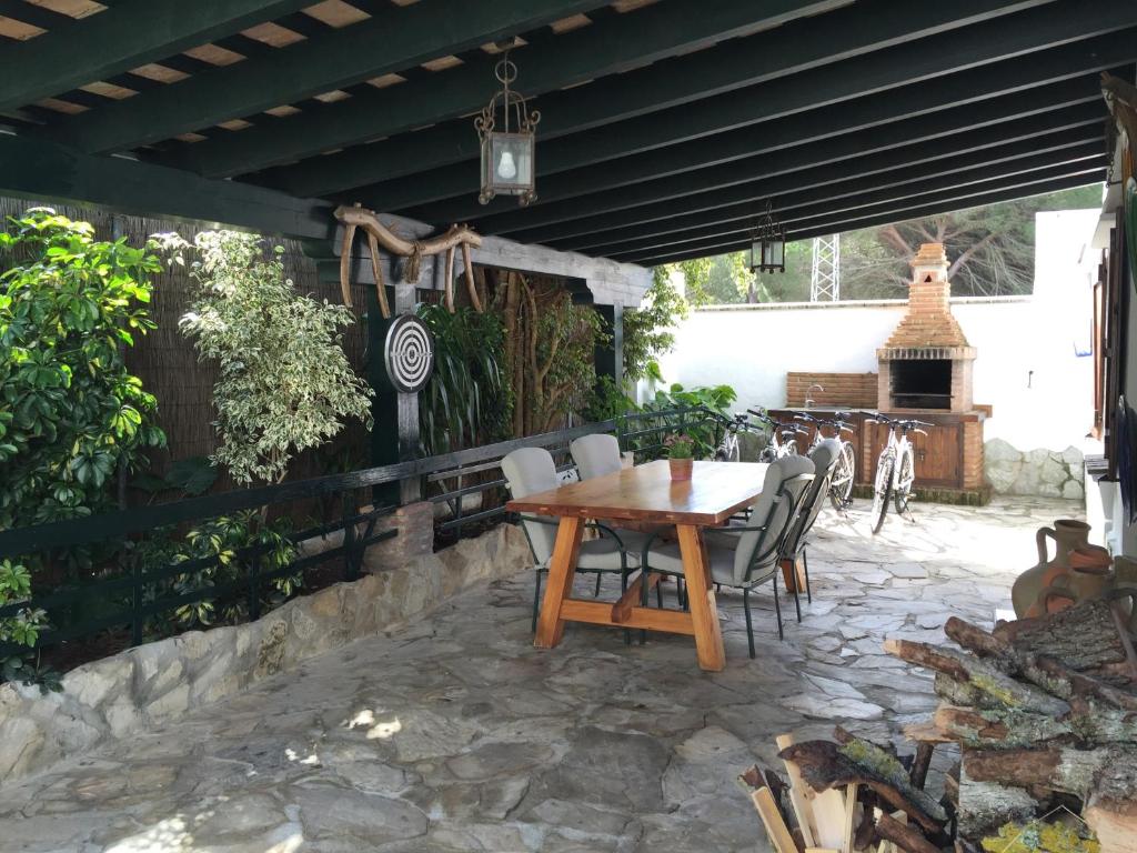Patio nebo venkovní prostory v ubytování Casa Rural Aldea Chica