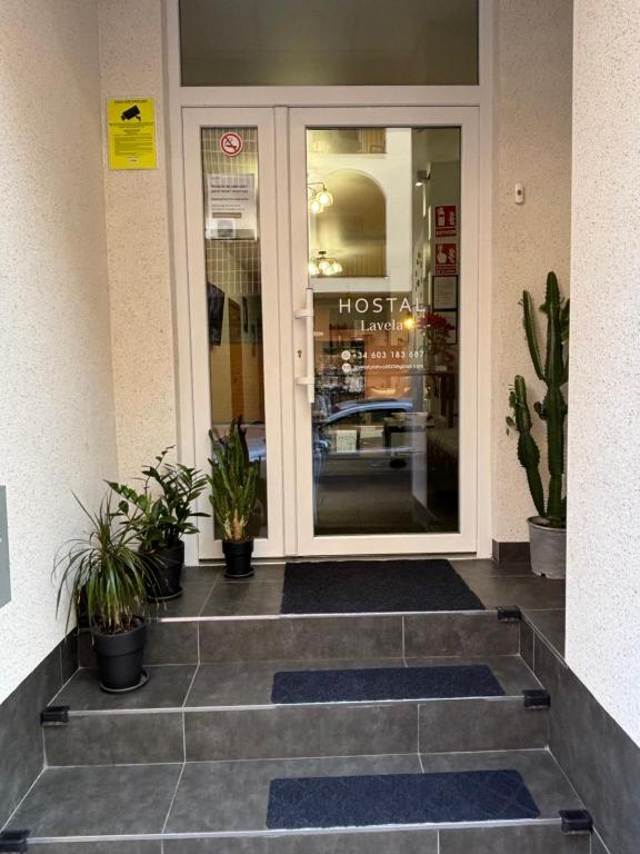 Exteriér nebo vchod ubytování Hostal Lavela