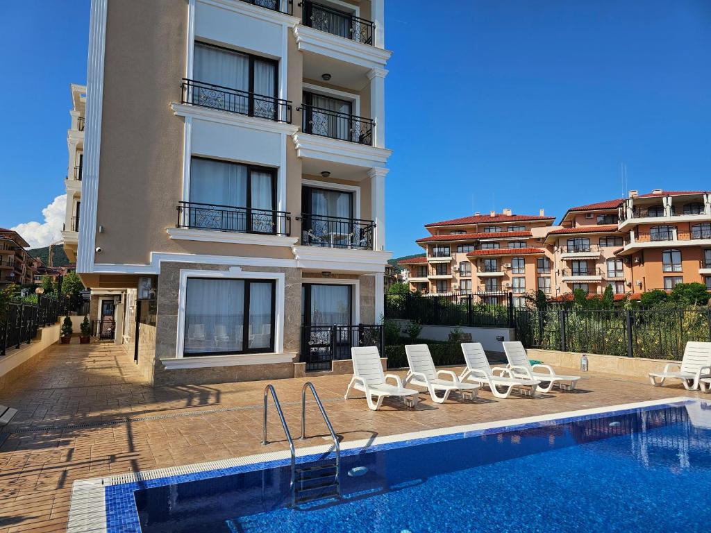 Πισίνα στο ή κοντά στο Apartment Mary Beach