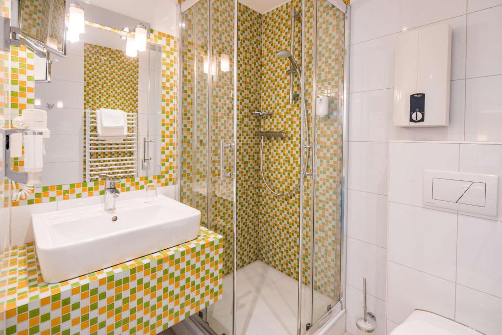 Koupelna v ubytování Best Western City Hotel Braunschweig