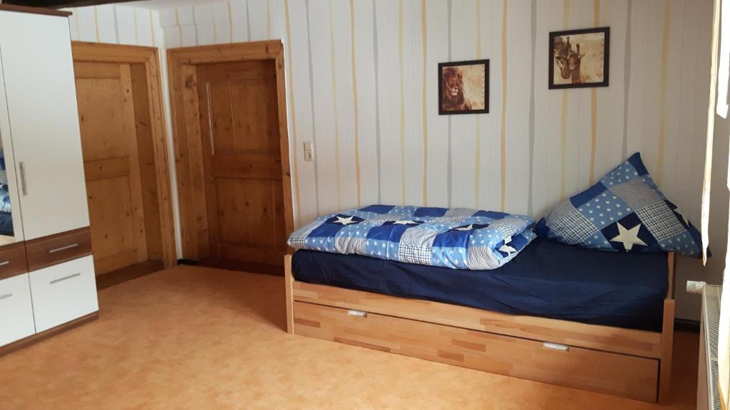 Postel nebo postele na pokoji v ubytování Altstadt Ferienhaus