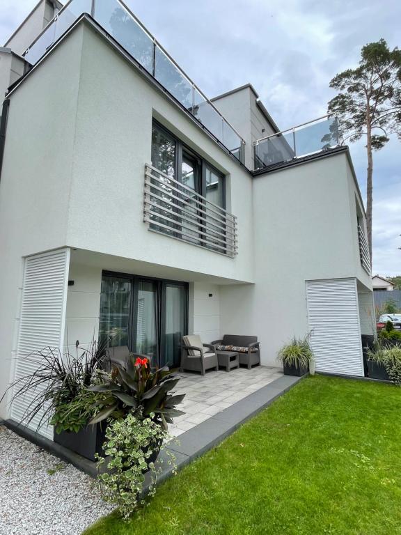 Zahrada ubytování Marco Polo Suite