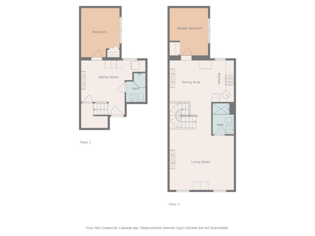 Půdorys ubytování 2BR,2Bath, 4Beds, Sleeps 6, 10 Min to NYC, 10 Min to Path