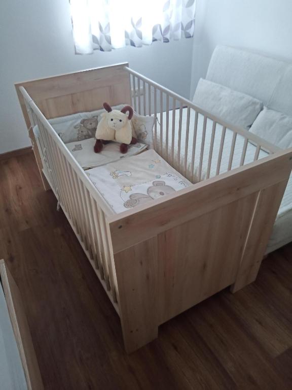 Postel nebo postele na pokoji v ubytování Appartement Juffinger