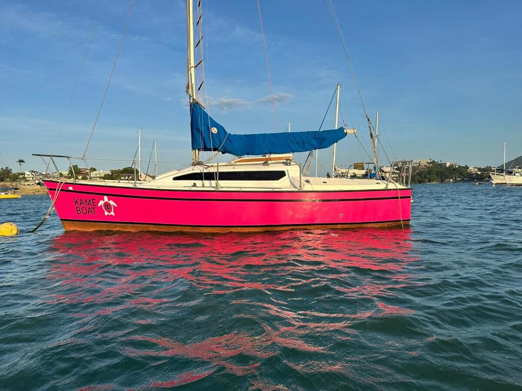 Billede fra billedgalleriet på Hospedagem exclusiva no veleiro i Ubatuba