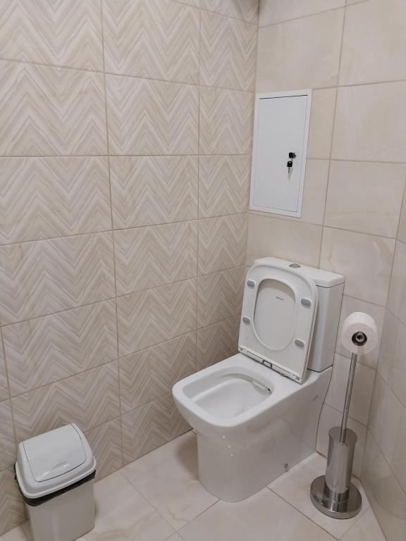 Koupelna v ubytování Hotel Avatar