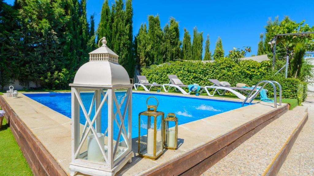 Bazén v ubytování Entreolivos Casa y Cabaña Cijuela by Ruralidays nebo v jeho okolí