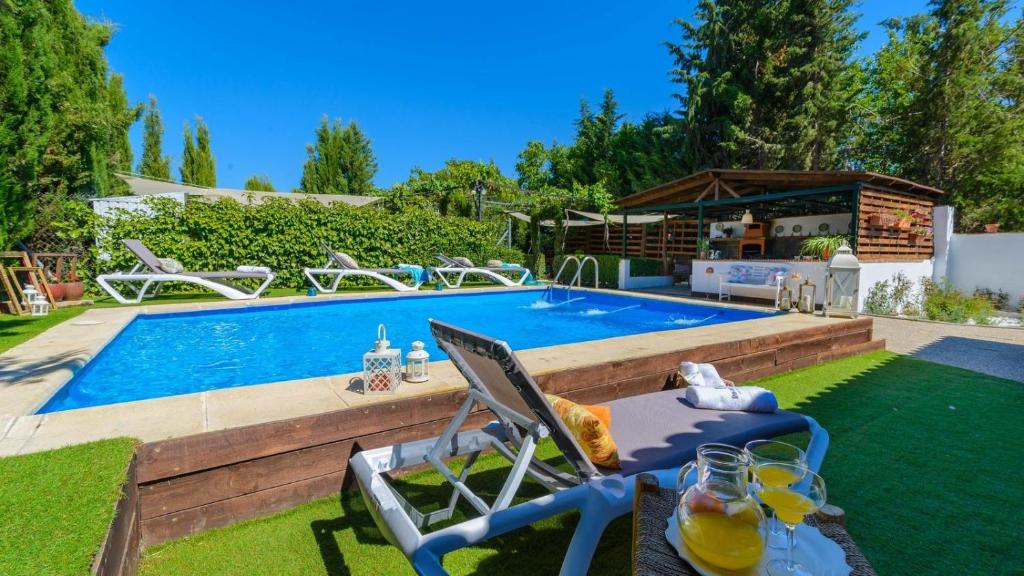 Bazén v ubytování Entreolivos Casa y Cabaña Cijuela by Ruralidays nebo v jeho okolí