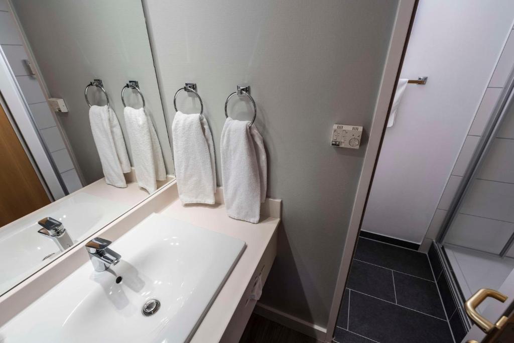 Koupelna v ubytování Best Western Hotel Peine Salzgitter