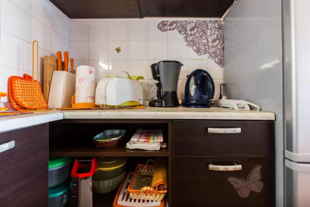 Kuchyňa alebo kuchynka v ubytovaní Apartment Maraska