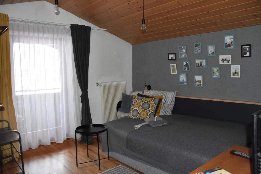 Posezení v ubytování 4 Elements Appartmenthaus Monarda