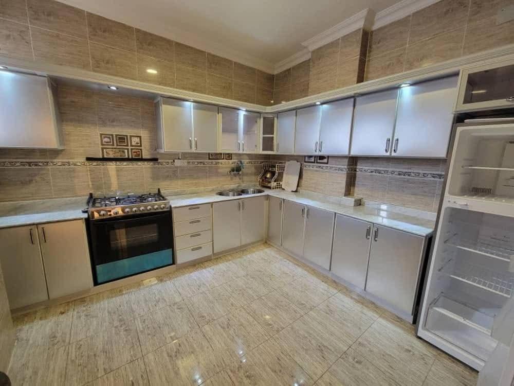 Kuchyň nebo kuchyňský kout v ubytování apple House