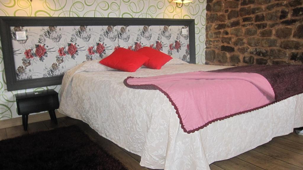 Postel nebo postele na pokoji v ubytování Posada Ormas