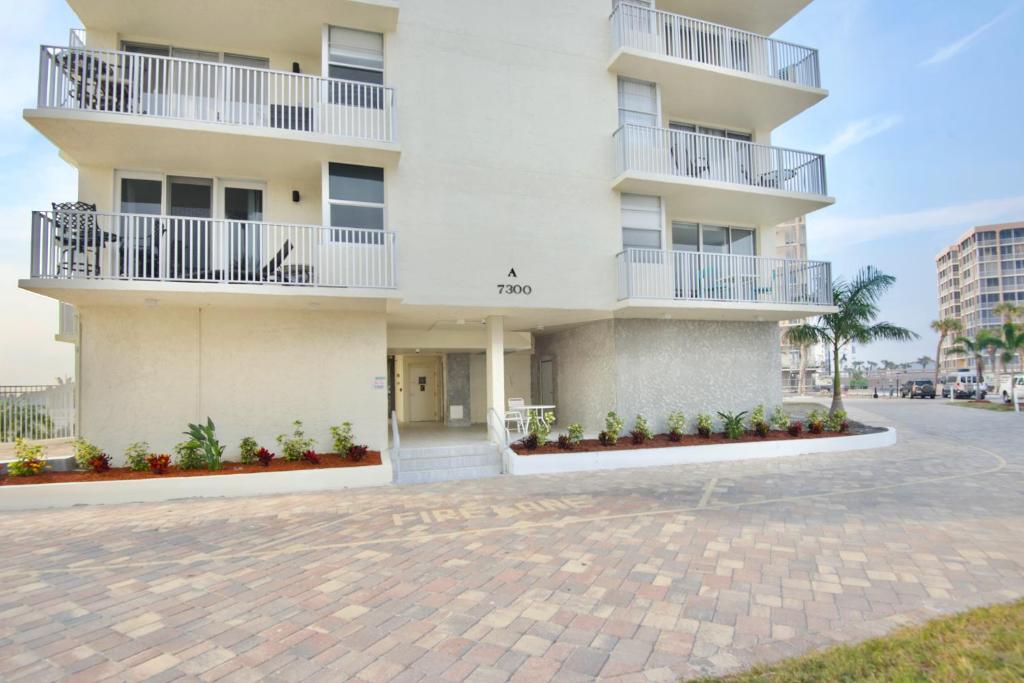 Bygningen som lejligheden ligger i