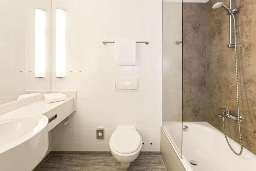 Koupelna v ubytování Best Western Plus Hotel Dresden City