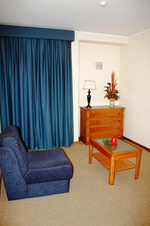 Posezení v ubytování Hotel das Taipas