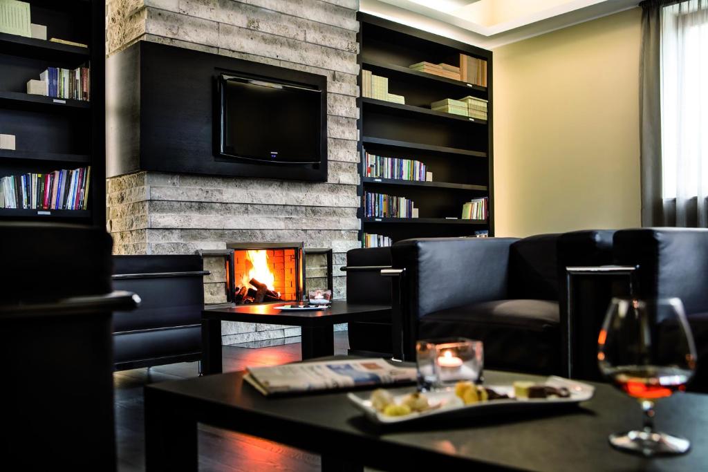 Biblioteka w hotelu