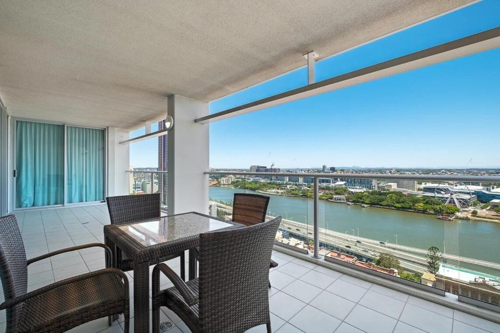 Balkón nebo terasa v ubytování Hampton's Haven on Level 17 in Casino Towers