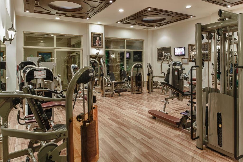 Fitness centrum a/nebo fitness zařízení v ubytování Delphin Diva Premiere