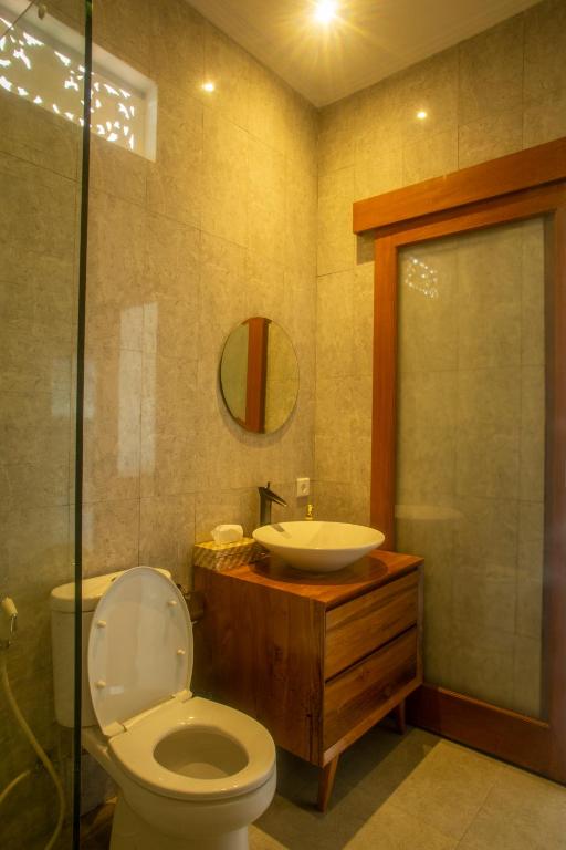 Koupelna v ubytování ANYA Guest House