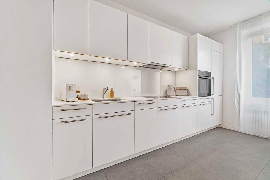 Köök või kööginurk majutusasutuses BC Apart 1 - Charming Apartment in City Center - Close to Rhine and Old Town
