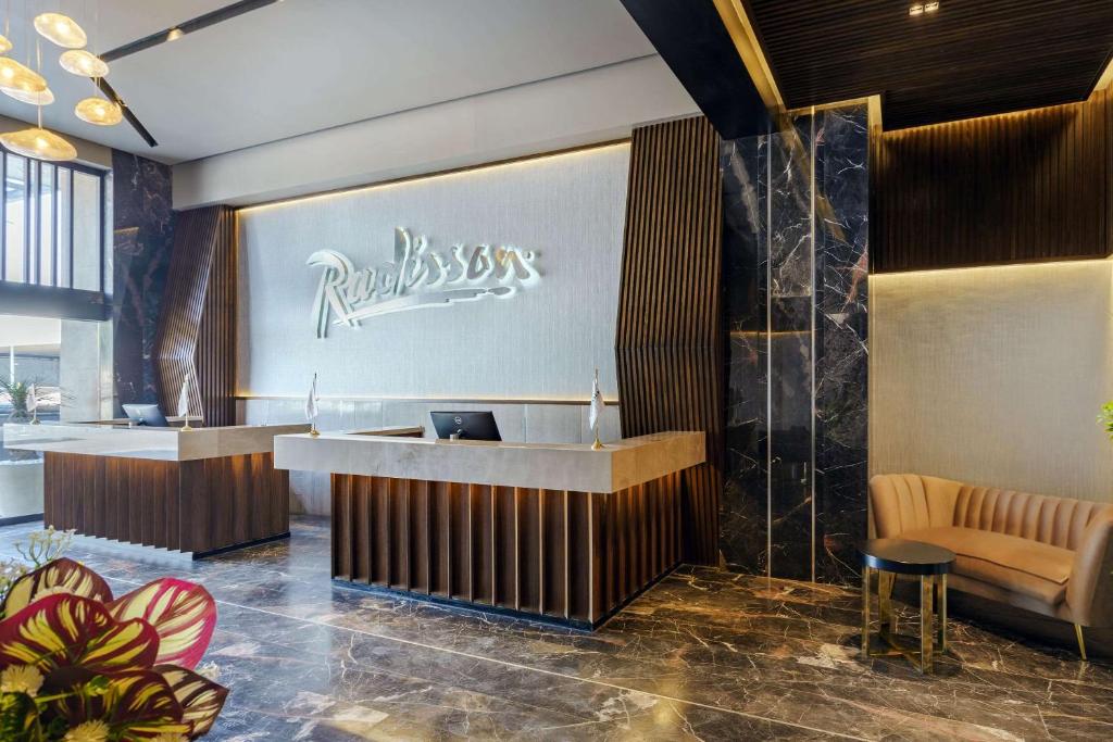 Posezení v ubytování Radisson Puebla Angelopolis