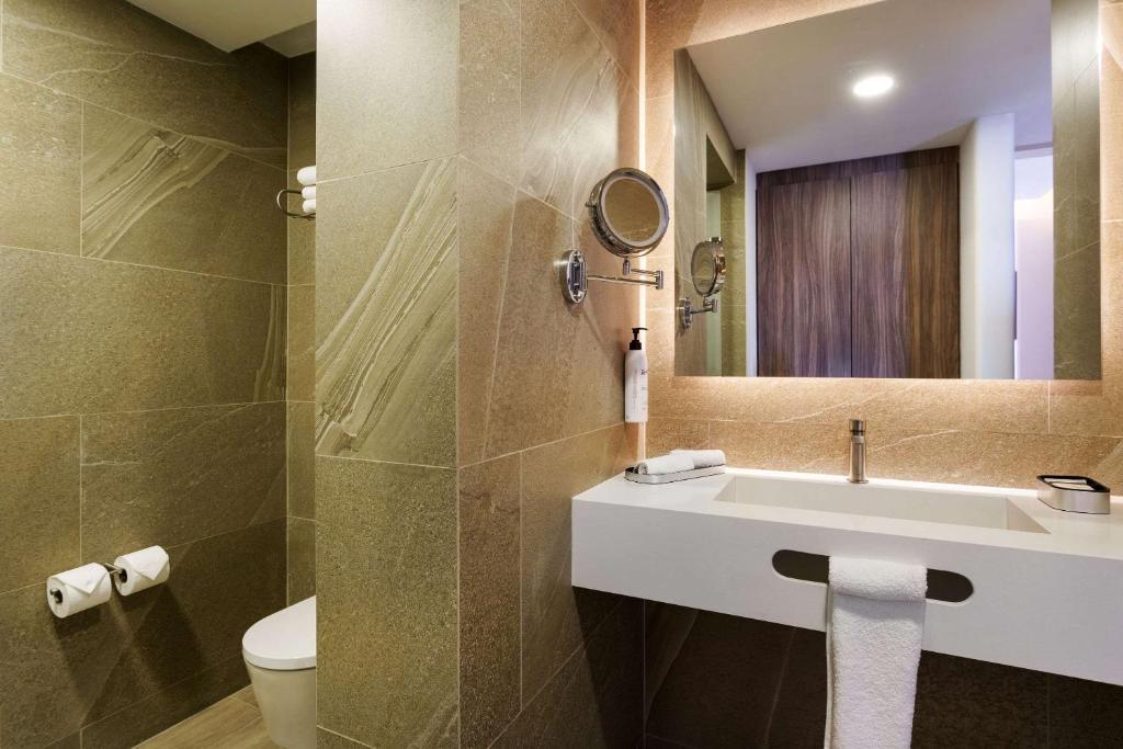 Koupelna v ubytování Radisson Puebla Angelopolis