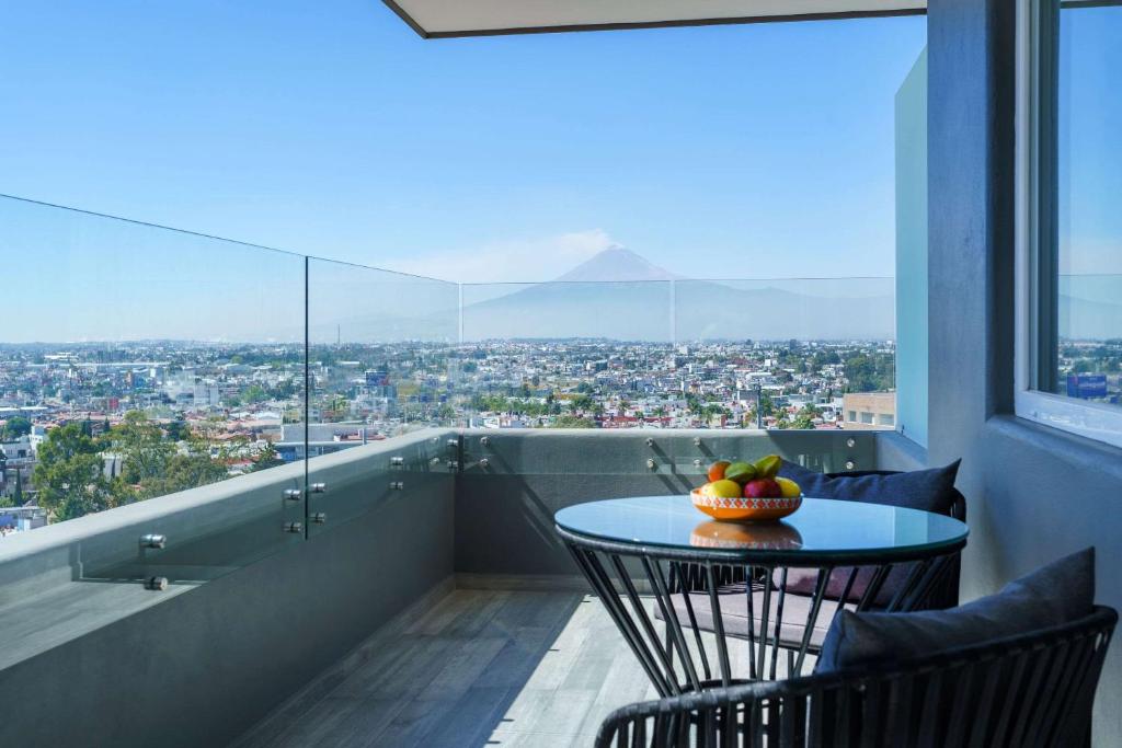 Balkón nebo terasa v ubytování Radisson Puebla Angelopolis