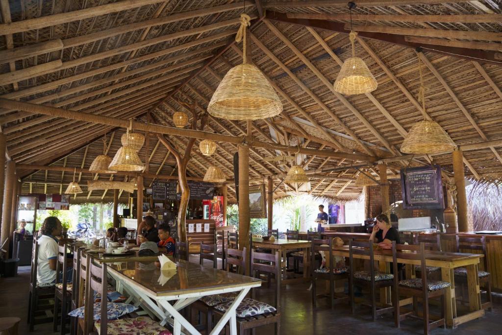 Restaurace v ubytování Valampuri Kite Resort