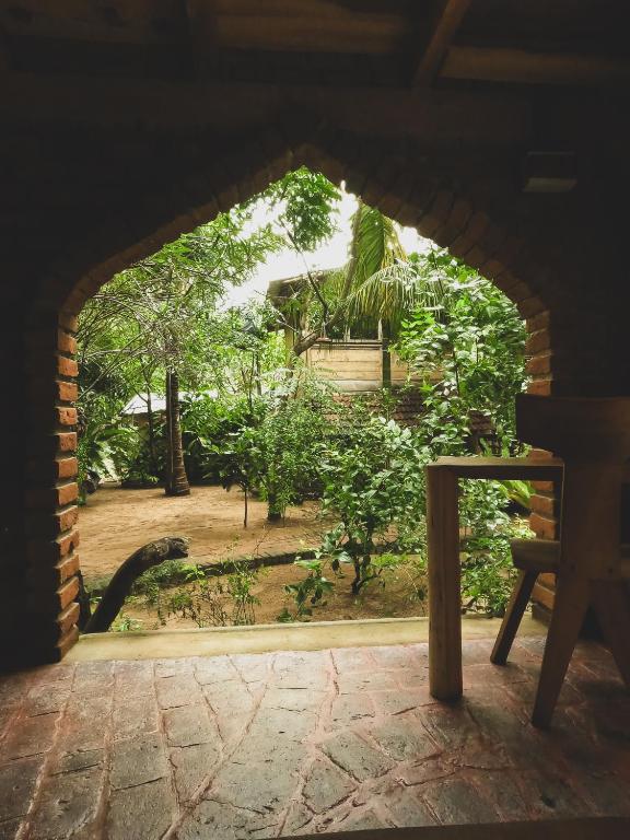 Zahrada ubytování Monsoon Eco Resort - Whisky point Arugambay