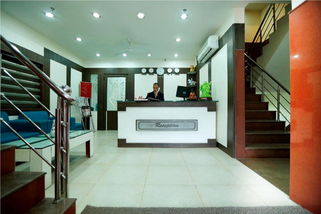 Vstupní hala nebo recepce v ubytování Airport RTS HOTEL