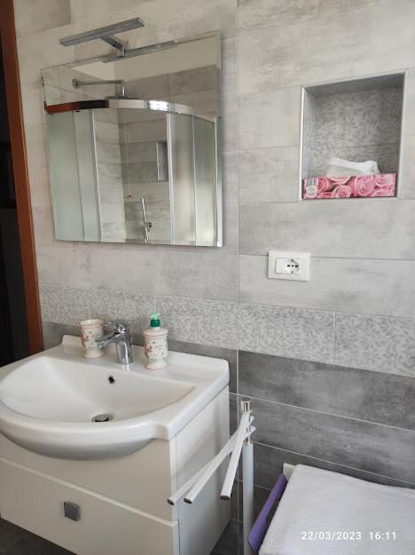 Koupelna v ubytování Casapatrizia B&B Sirmione