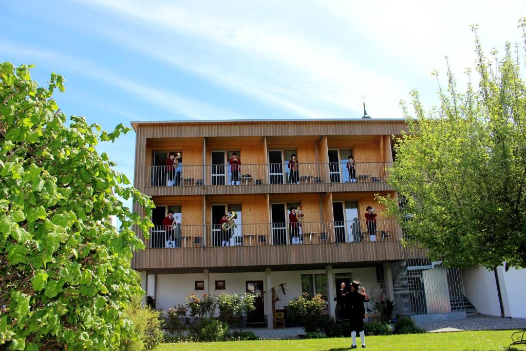 Budova, kde se bed and breakfast nachází
