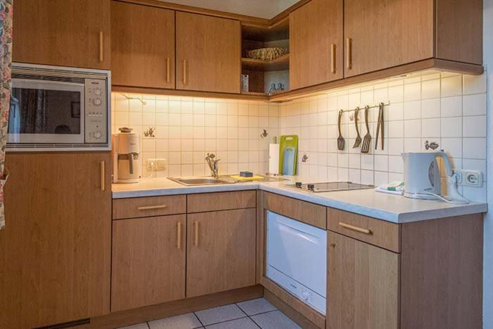 Kuchyň nebo kuchyňský kout v ubytování Ferienwohnung Hentschel in Tauplitz
