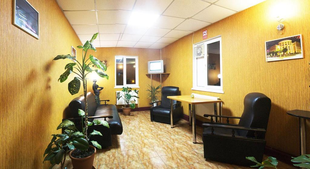 Posezení v ubytování Hostel VIP Na Pestelya, 11