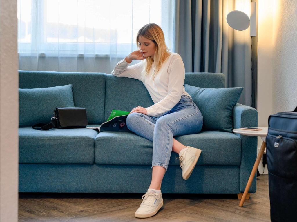 Posezení v ubytování Novotel Zurich City West