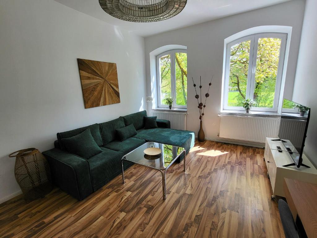 Χώρος καθιστικού στο Suite 3 - Apartments am Schloss