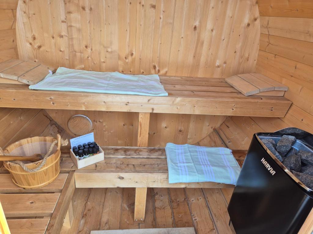 Kuchyň nebo kuchyňský kout v ubytování Riebe 331