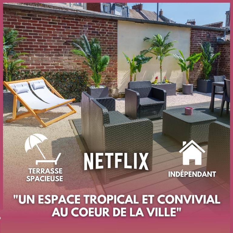 Sijil, anugerah, tanda atau dokumen lain yang dipamerkan di L'Escale Tropicale, appartement indépendant avec terrasse privative